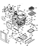 Oven body
