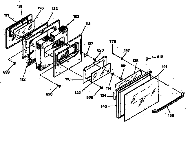 OVEN DOOR