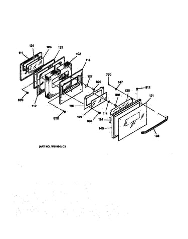 Oven door