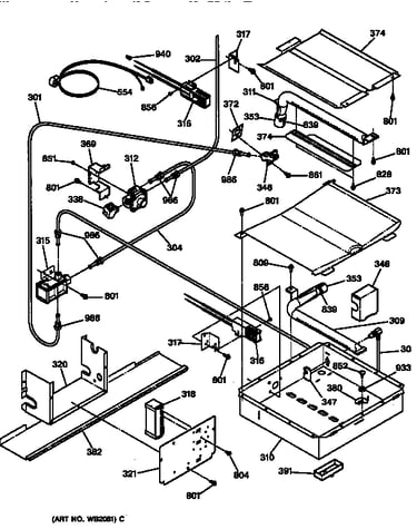 Oven burner