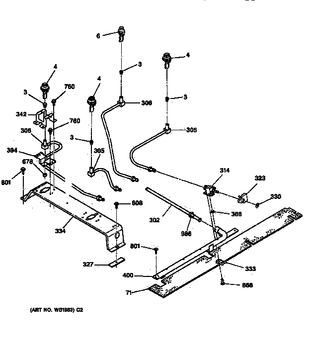 Surface burner