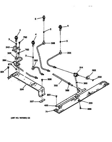 Surface burner