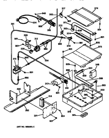 Oven burner
