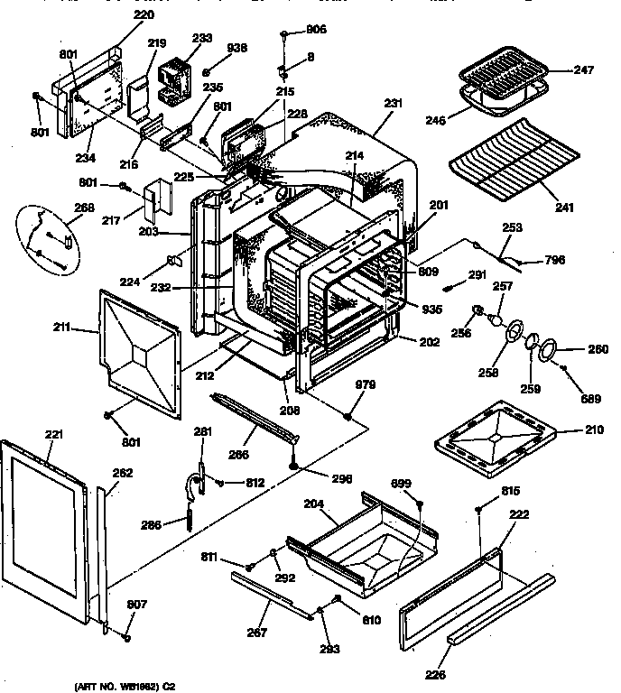 OVEN BODY