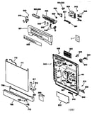 Escutcheon & door assembly