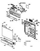 Escutcheon & door assembly
