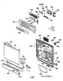 Escutcheon & door assembly