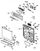 Escutcheon & door assembly