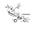 GE GSD4310Z00AA motor-pump mechanism diagram