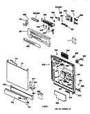 Escutcheon & door assembly