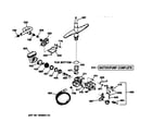 GE GSD4325Z00BB motor-pump mechanism diagram