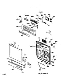 Escutcheon & door assembly