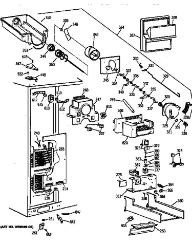 Freezer section