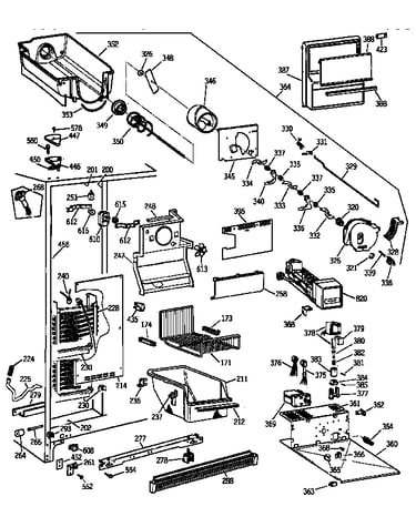 Freezer section