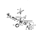 GE GSD3210Z00AA motor-pump mechanism diagram