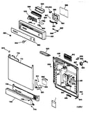 Escutcheon & door assembly