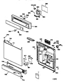 Escutcheon & door assembly