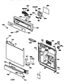 Escutcheon & door assembly
