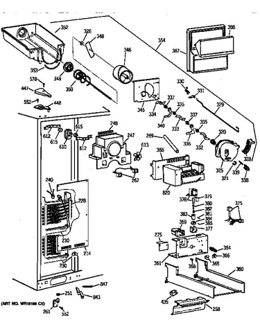 Freezer section