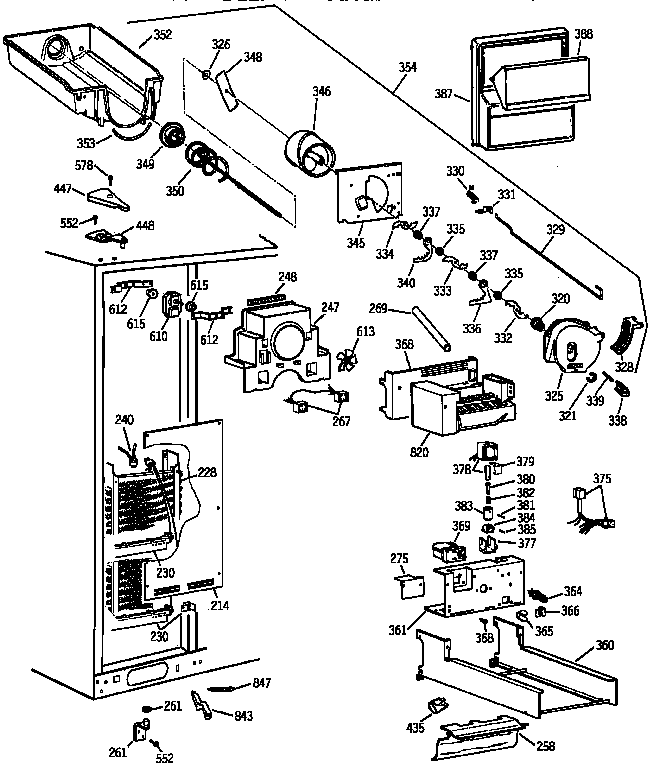 Freezer section