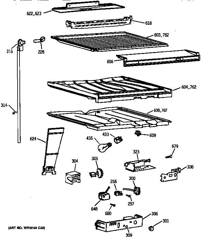 Compartment separator