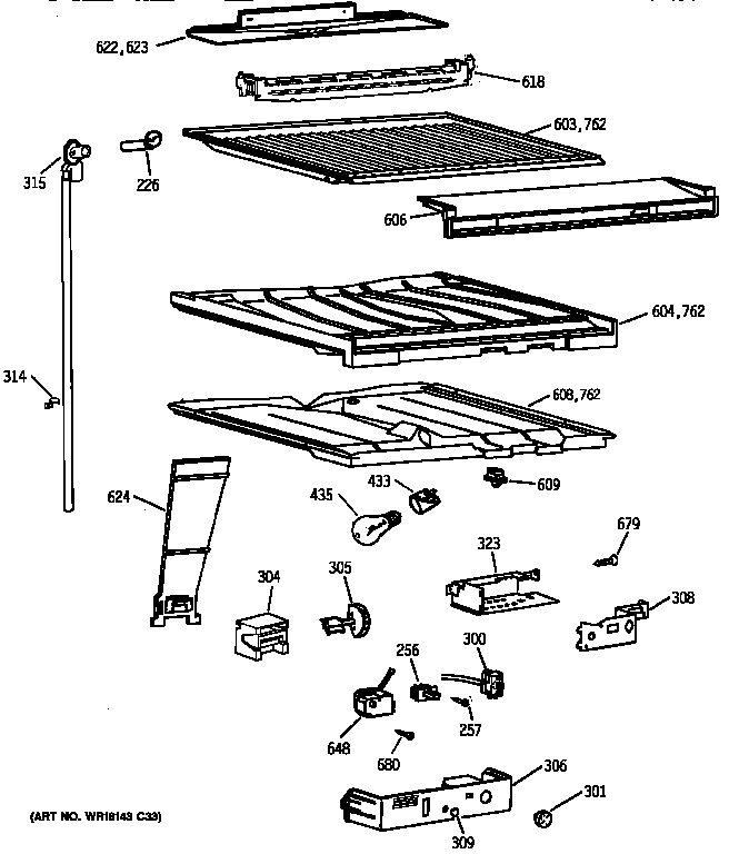 Compartment separator