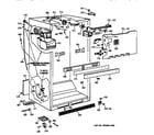 GE TBX18IIZCRWW cabinet parts diagram