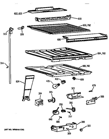 Compartment separator