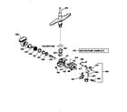 GE GSC1200X08 motor-pump mechanism diagram