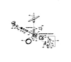 GE GSD900XX04BA motor-pump mechanism diagram