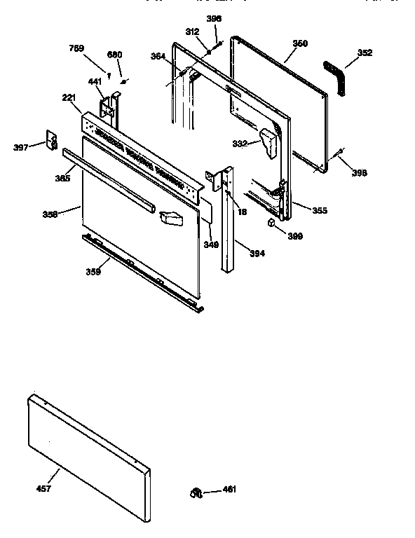 Door & drawer parts