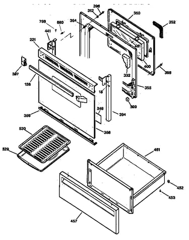 Door & drawer parts