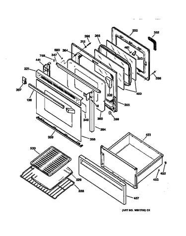 Door & drawer parts