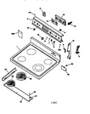Control panel & cooktop
