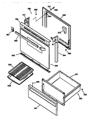 Door & drawer parts