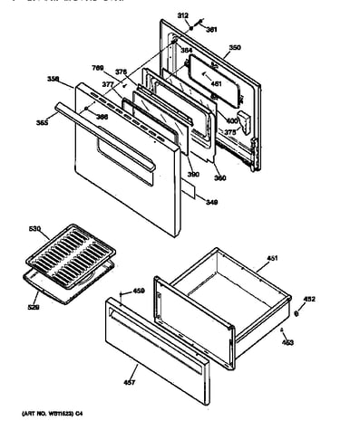 Door & drawer parts
