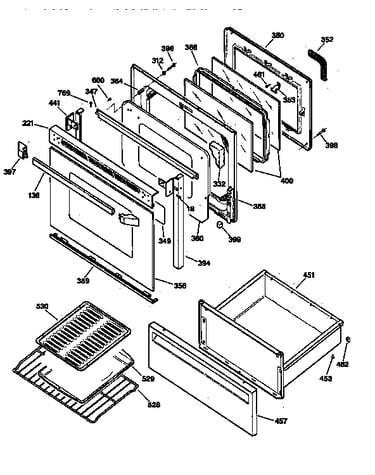 Door & drawer parts