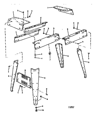 Leg set