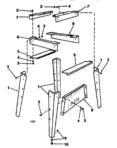 Leg set