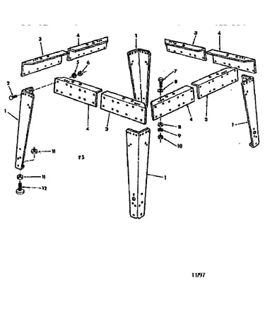 Leg set