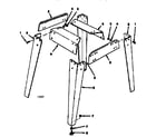 Craftsman 22235 leg set diagram