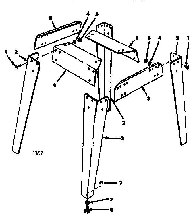 Leg set