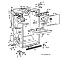 Kenmore 36368965893 cabinet parts diagram