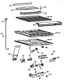 Compartment separator parts
