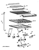 Compartment separator parts