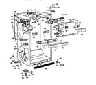 Kenmore 36378282891 cabinet parts diagram