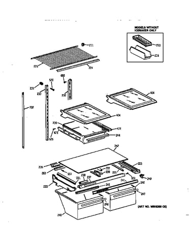Shelf parts