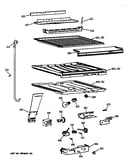 Compartment separator parts