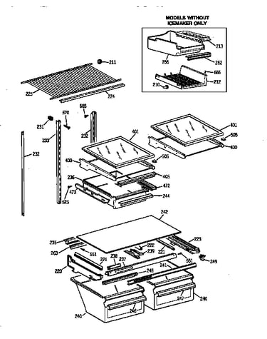 Shelf parts
