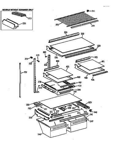 Shelf parts